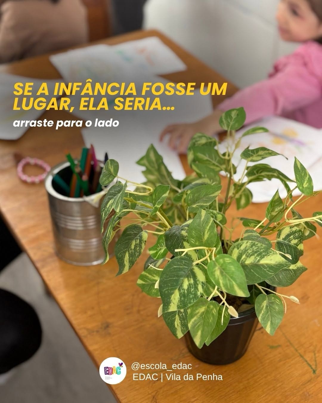 Vivência de desenho e experimentação com plantas na EDAC